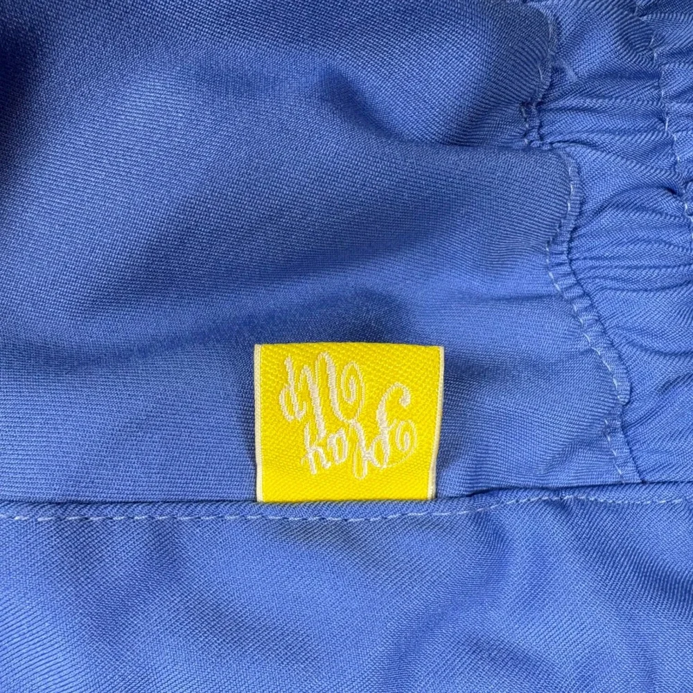 Vintage Nike Track Jacket Girls L Blue Full Zip Colorblock Y2K Swoosh Silver Tag